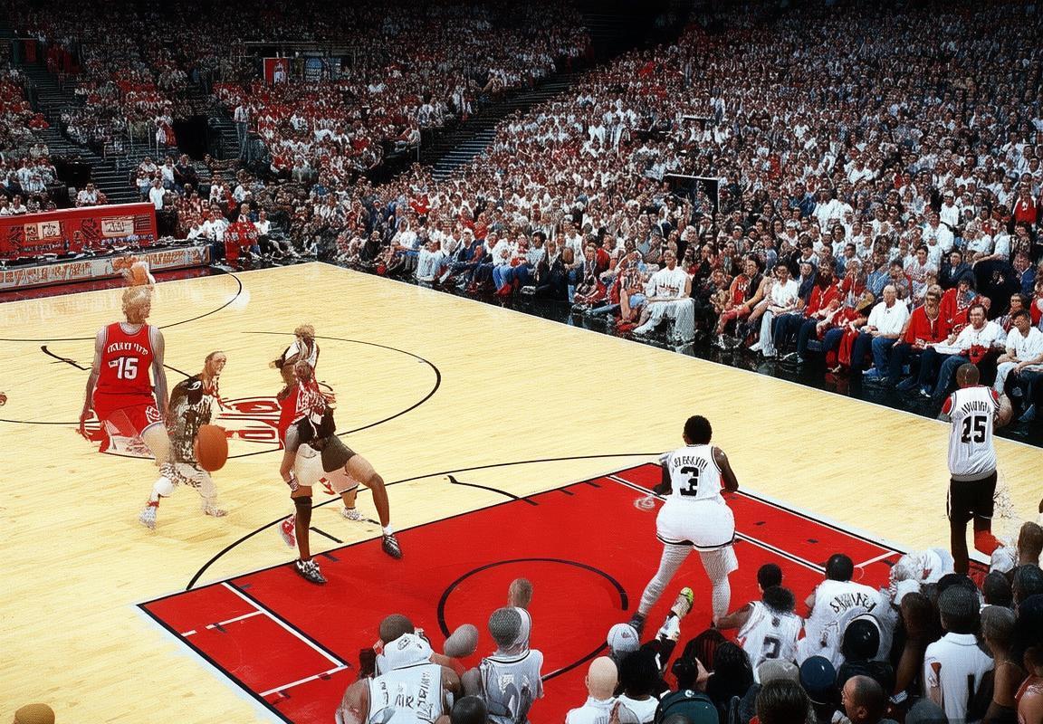 1995年NBA西决：火箭逆转马刺，奥拉朱旺领航挺进总决赛